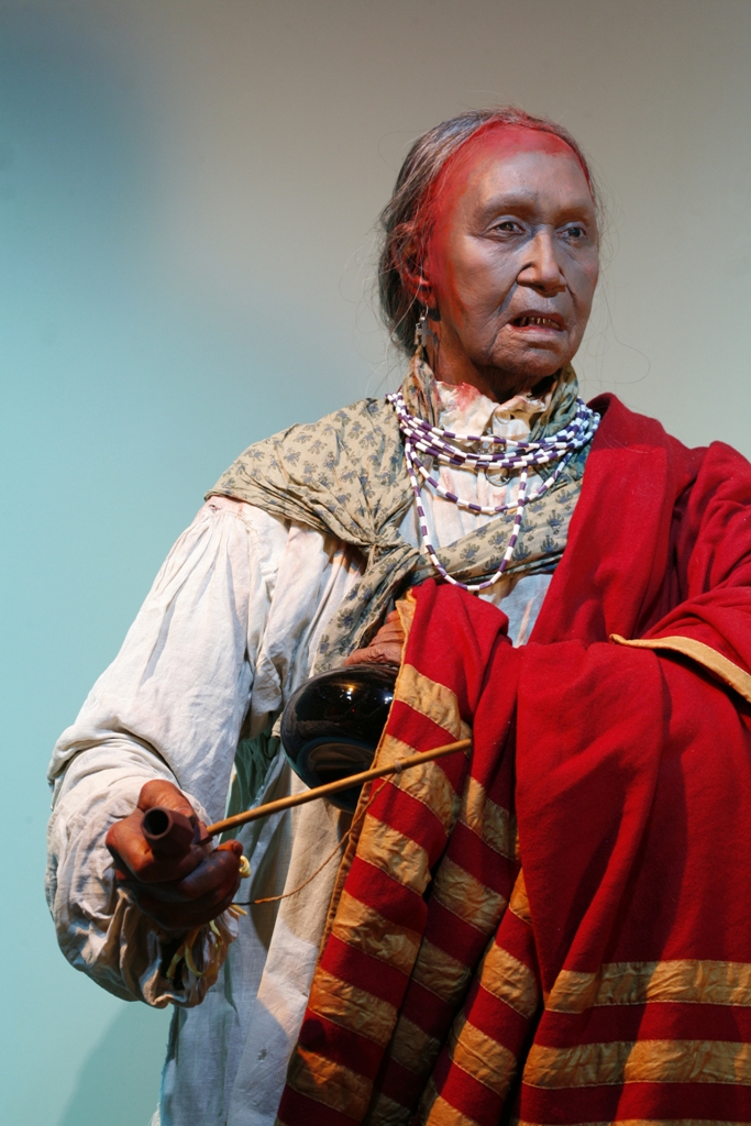 Queen Aliquippa life-like figure at the Heinz History Center