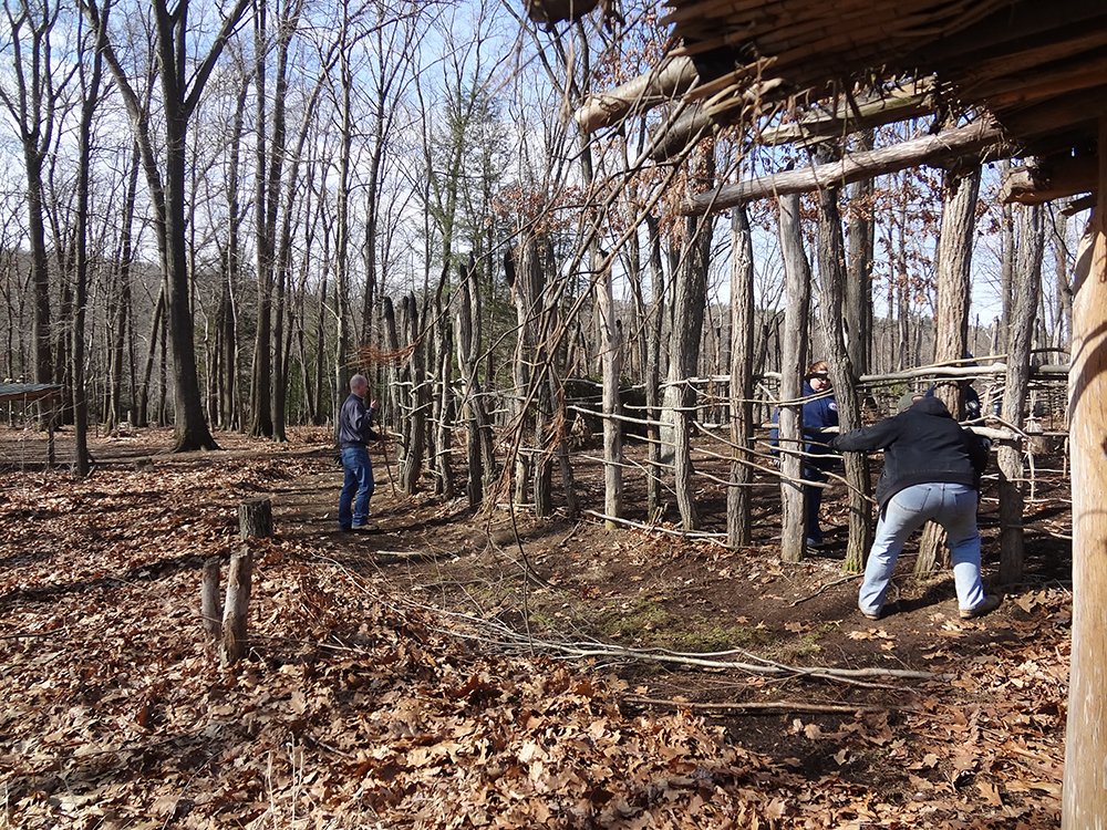 Mansfield University students at Meadowcroft. Mansfield University students at Meadowcroft.