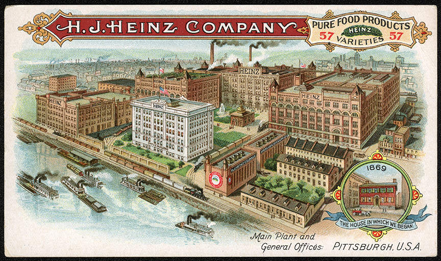 Heinz Pittsburgh Plant Postcard