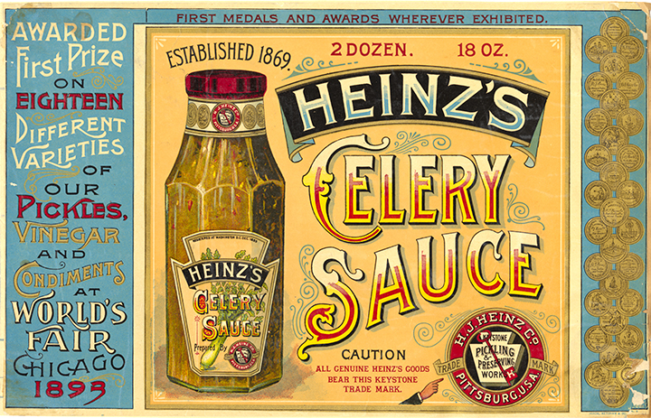 Heinz's Celery Sauce Postcard