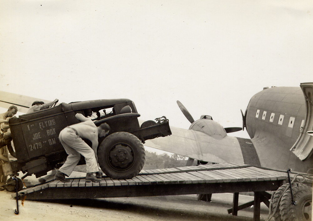 “Flying Joe-Ron” air transportable truck
