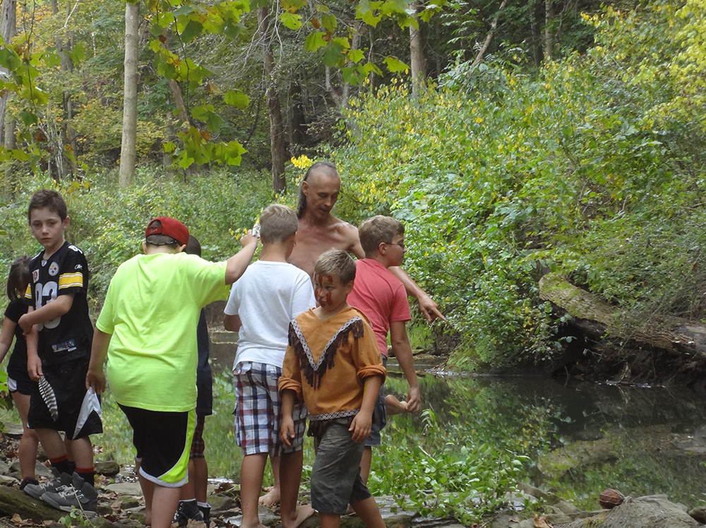 Fishing hole, Cold Creek, Meadowcroft