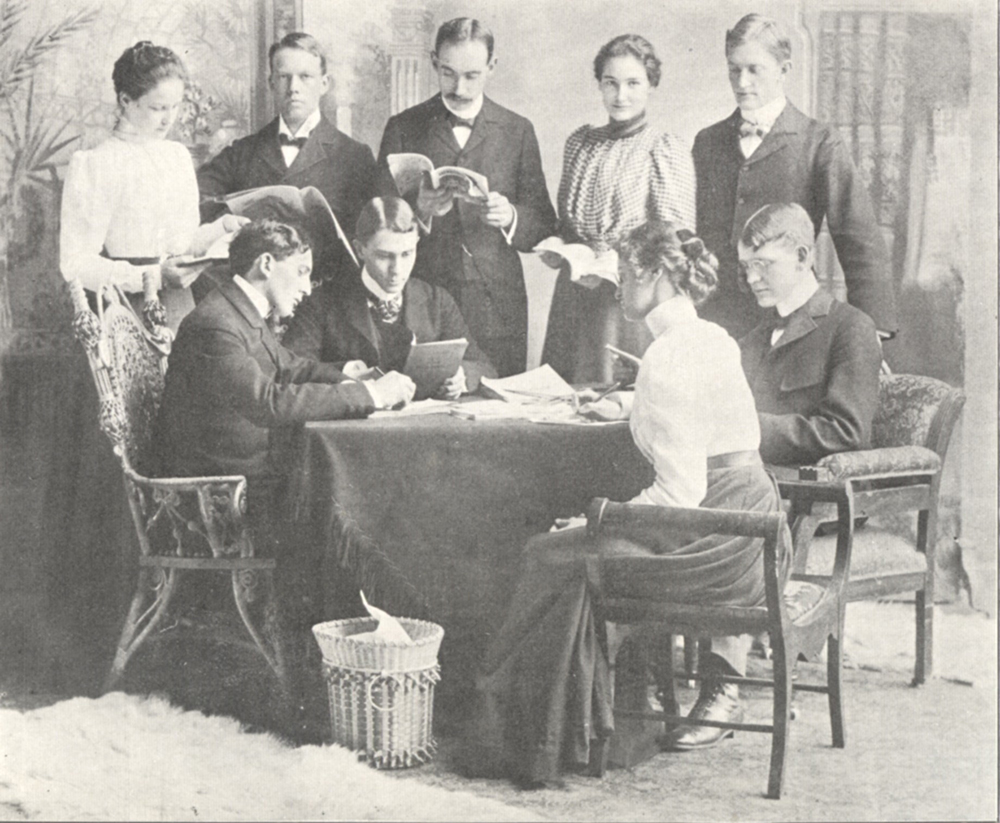 Allegheny College “Kaldron” year book: 1899 Literary Committee