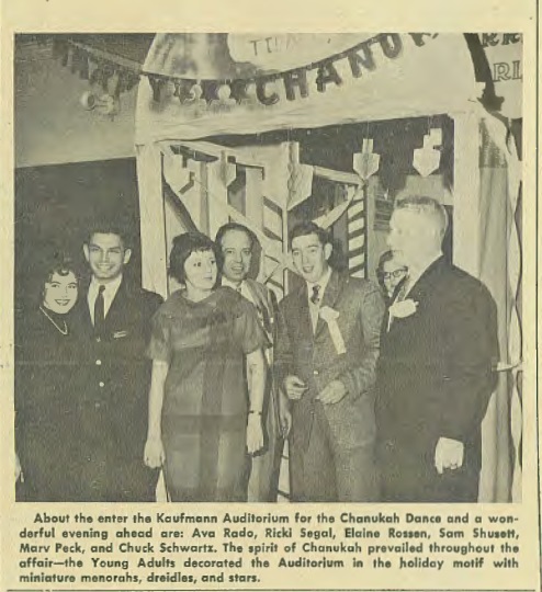 Y.M. & Y.W.H.A. Weekly, Dec. 12, 1958. Images courtesy of Carnegie Mellon University’s Pittsburgh Jewish Newspaper Project. Y.M. & Y.W.H.A. Weekly, Dec. 12, 1958. Images courtesy of Carnegie Mellon University’s Pittsburgh Jewish Newspaper Project.