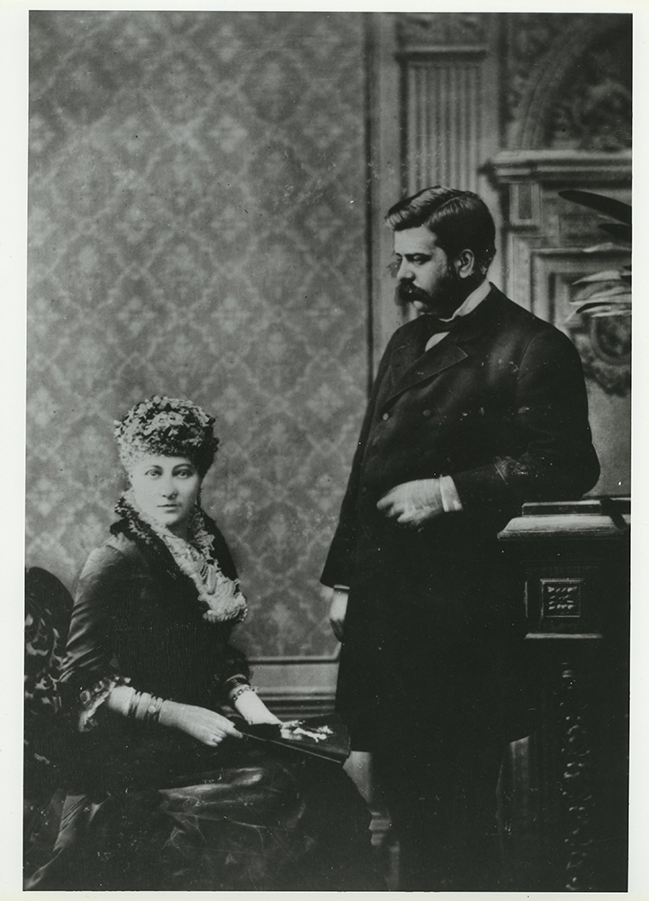 George and Marguerite Westinghouse, c. 1869