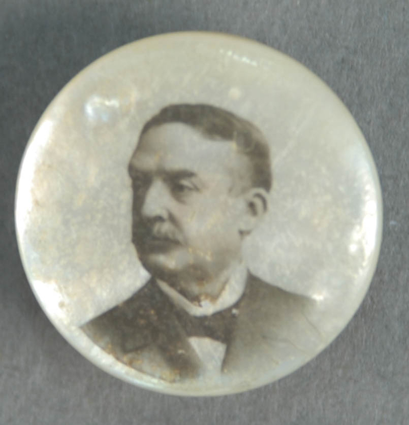 Sen. Matthew S. Quay lapel pin | 2015.22.632 | Heinz History Center Collections 