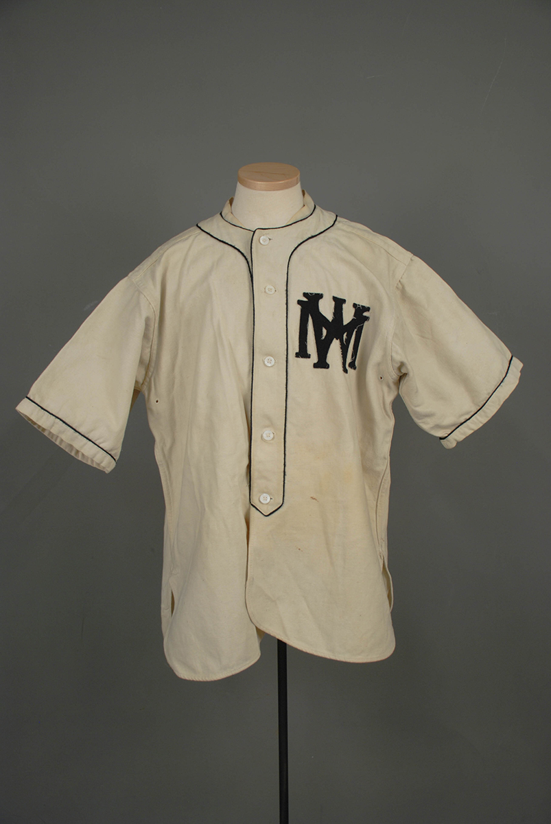 2015.104.1.a West Middletown baseball jersey from 1924.