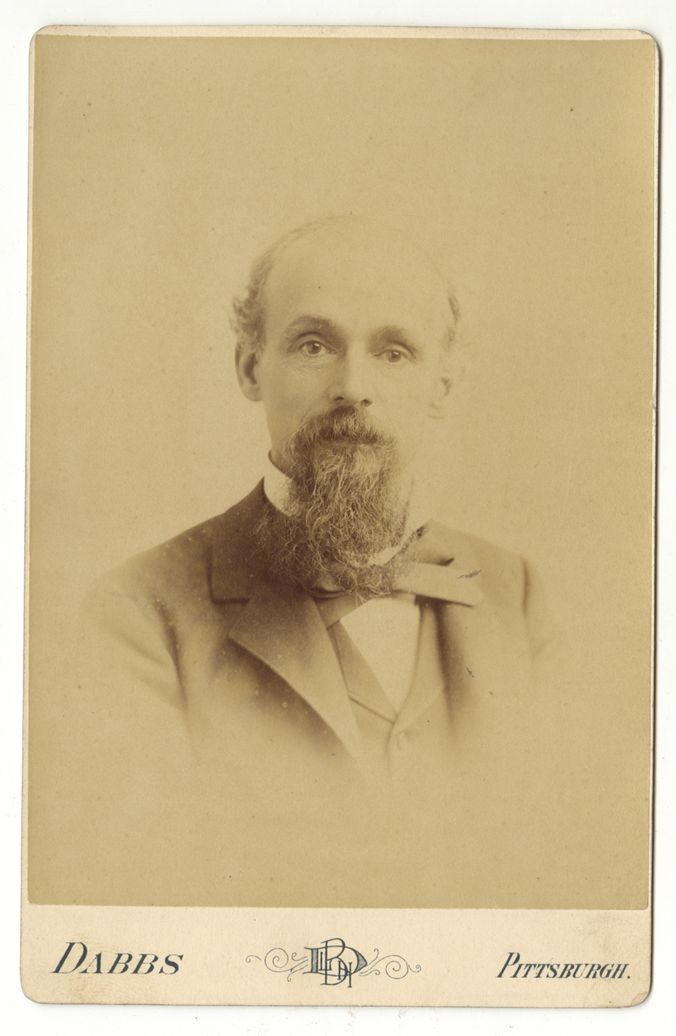 Cabinet card of John Brashear, Heinz History Center.