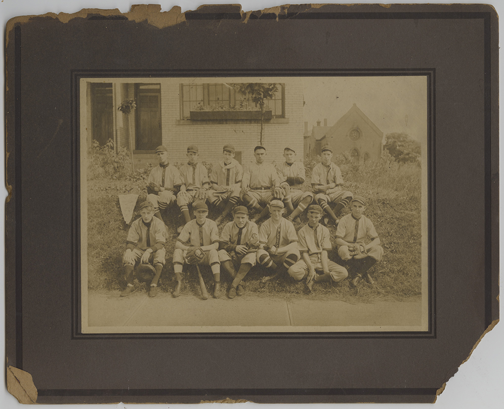 Swissvale boys baseball team photograph, Heinz History Center
