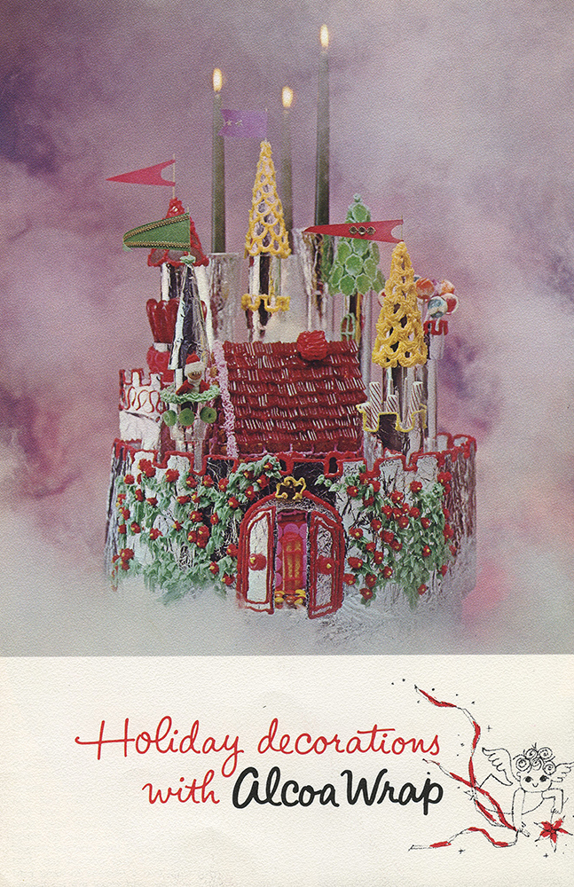 Cover of a “Holiday decoration with Alcoa Wrap” booklet, c. 1965. Alcoa Company Records, MSS 282, Detre Library & Archives at the History Center.