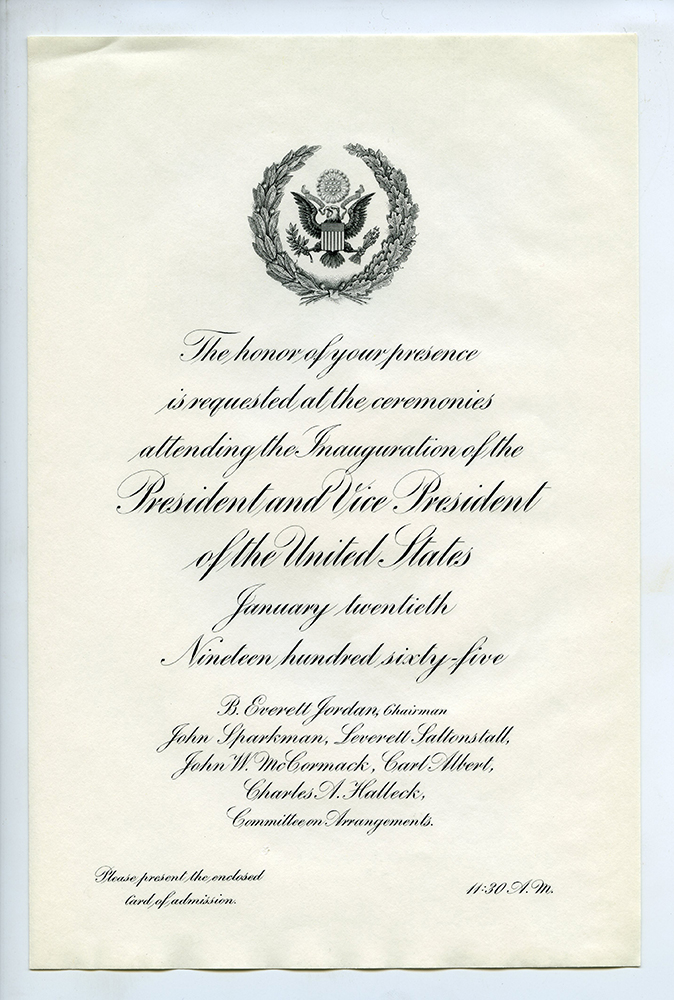 Featured image of post Inauguration Ceremony Card - The us authorities began to prepare for the inauguration a week before the ceremony.