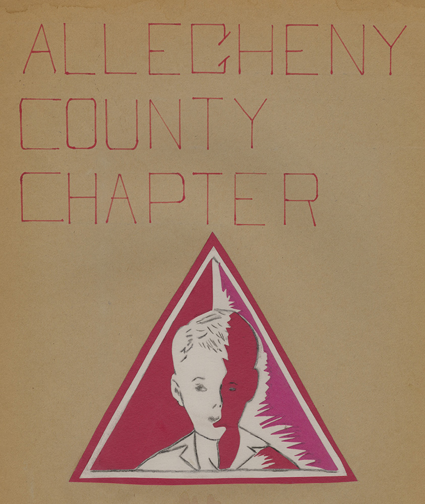 4_MSS_1002_B03_I04 4_MSS_1002_B03_I04: ACC-PARC logo depicted on one of the organization’s scrapbooks in 1966. | Heinz History Center