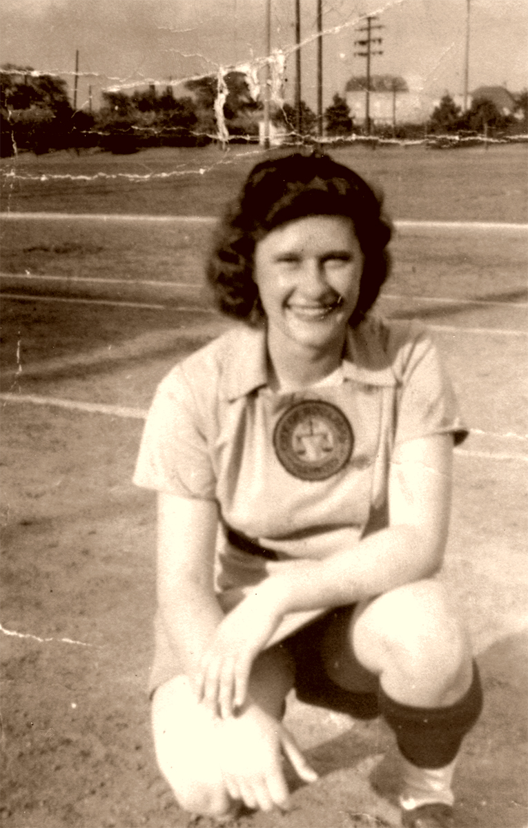 Betty Jane Cornett poses in her uniform, c. 1950. | Heinz History Center