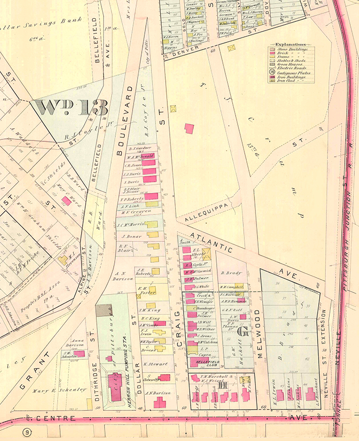 Map of Aspinwall estate, 1900 | Heinz History Center