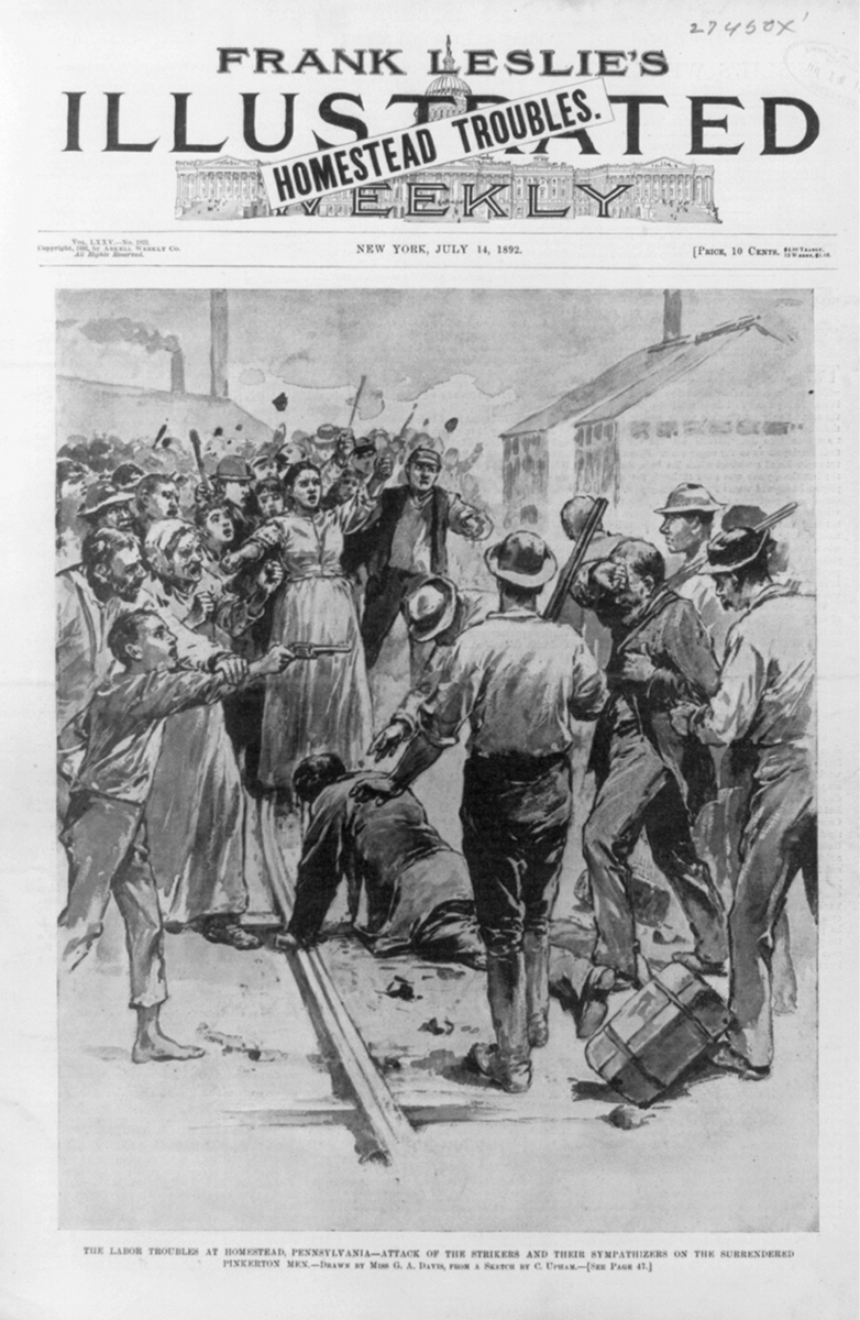 Cover of Frank Leslie’s Illustrated Weekly, July 14, 1892. | Courtesy of Library of Congress