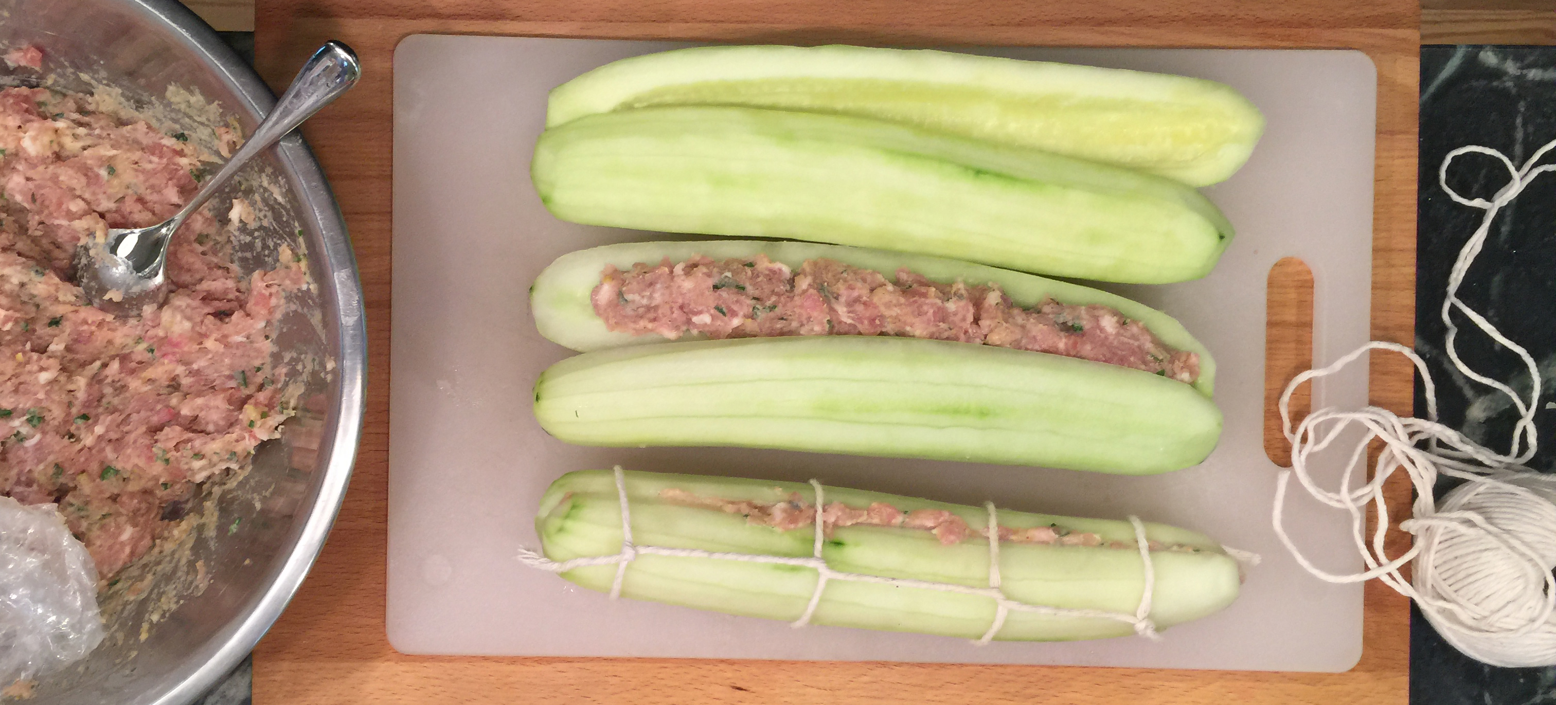 Forcemeat cucumbers | Meadowcroft Rockshelter and Historic Village