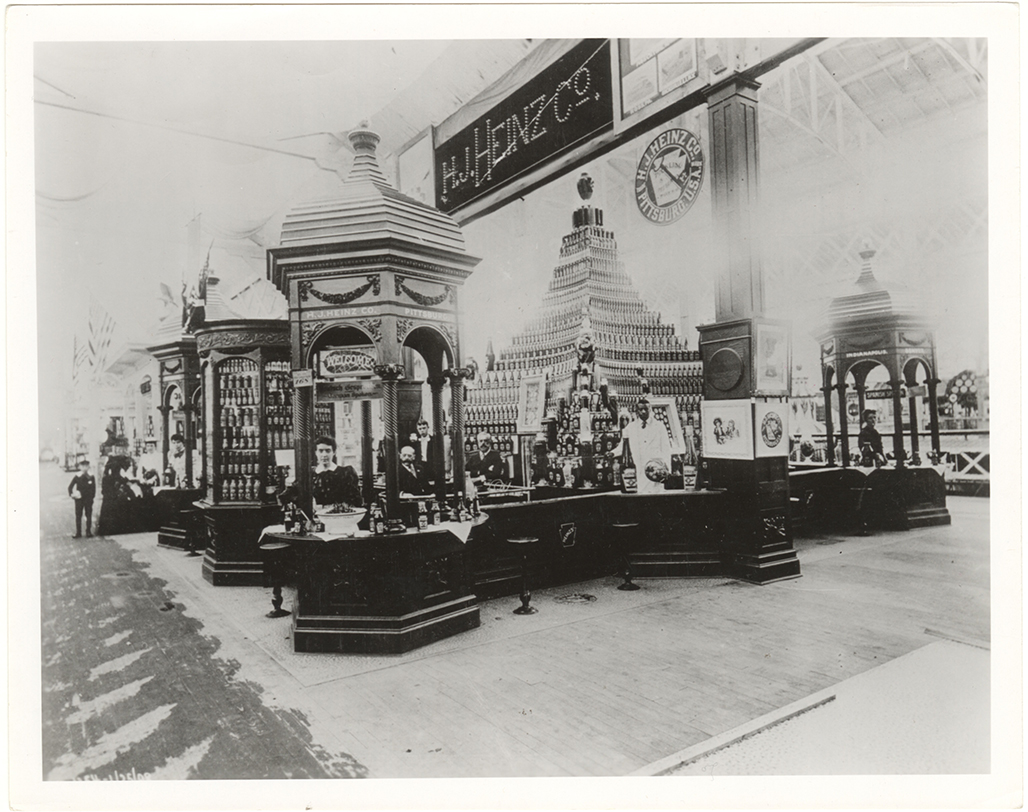 The H.J. Heinz Company’s grand display at the World’s Columbian Exposition in 1893. | Heinz History Center