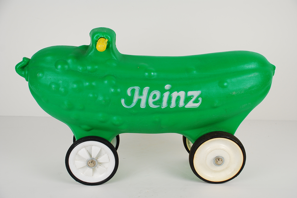 Heinz Pickle Scooter, c. 1950. Courtesy of the H.J. Heinz Company.