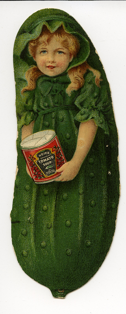 Heinz trading cards, c. 1895. Gift of the H. J. Heinz Company.