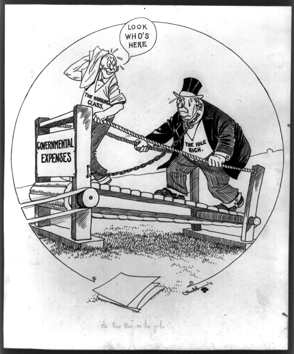 “The New Man on the Job,” 1913. Library of Congress.