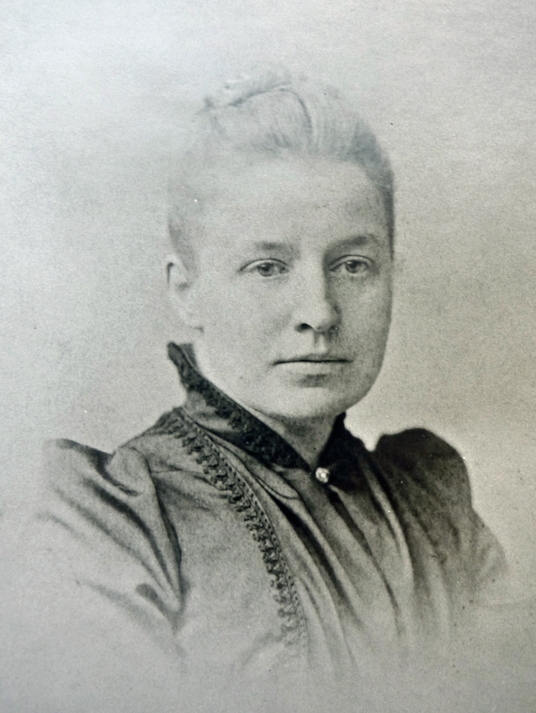 Alice Bennett, M.D., Ph.D., c. 1876. Bennett estate, Mary-Alice Raymond, Wrentham, Mass., 2014.