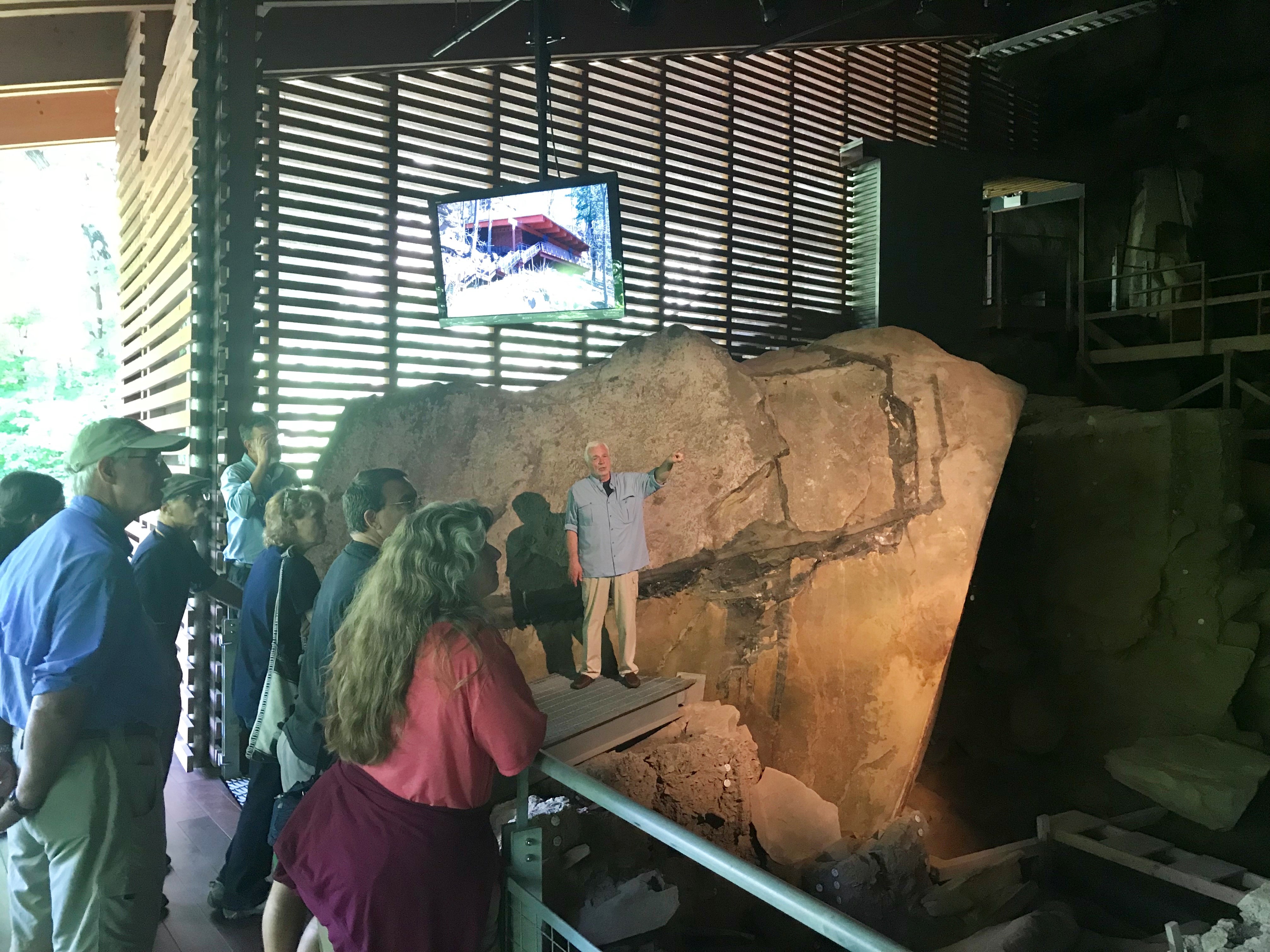 Dr. James Adovasio on an Insider Tour of Meadowcroft Rockshelter