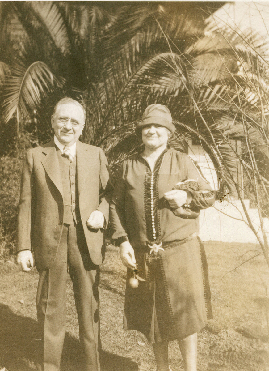 Lewis J. Selznick and Florence Sachs Selznick, around 1930. Courtesy of the Harry Ransom Center, University of Texas at Austin, David O. Selznick Collection.