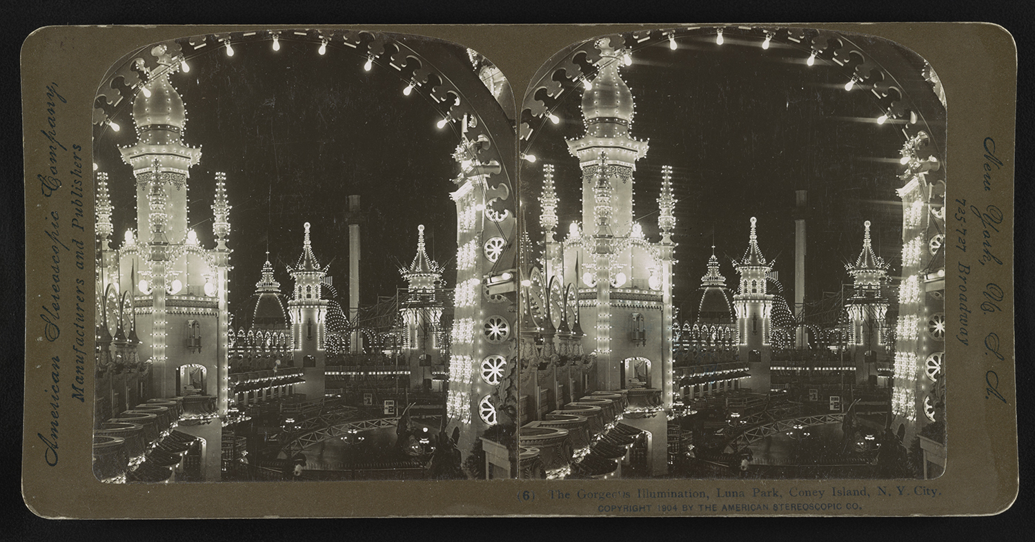 The Gorgeous Illumination, Luna Park, 1904.