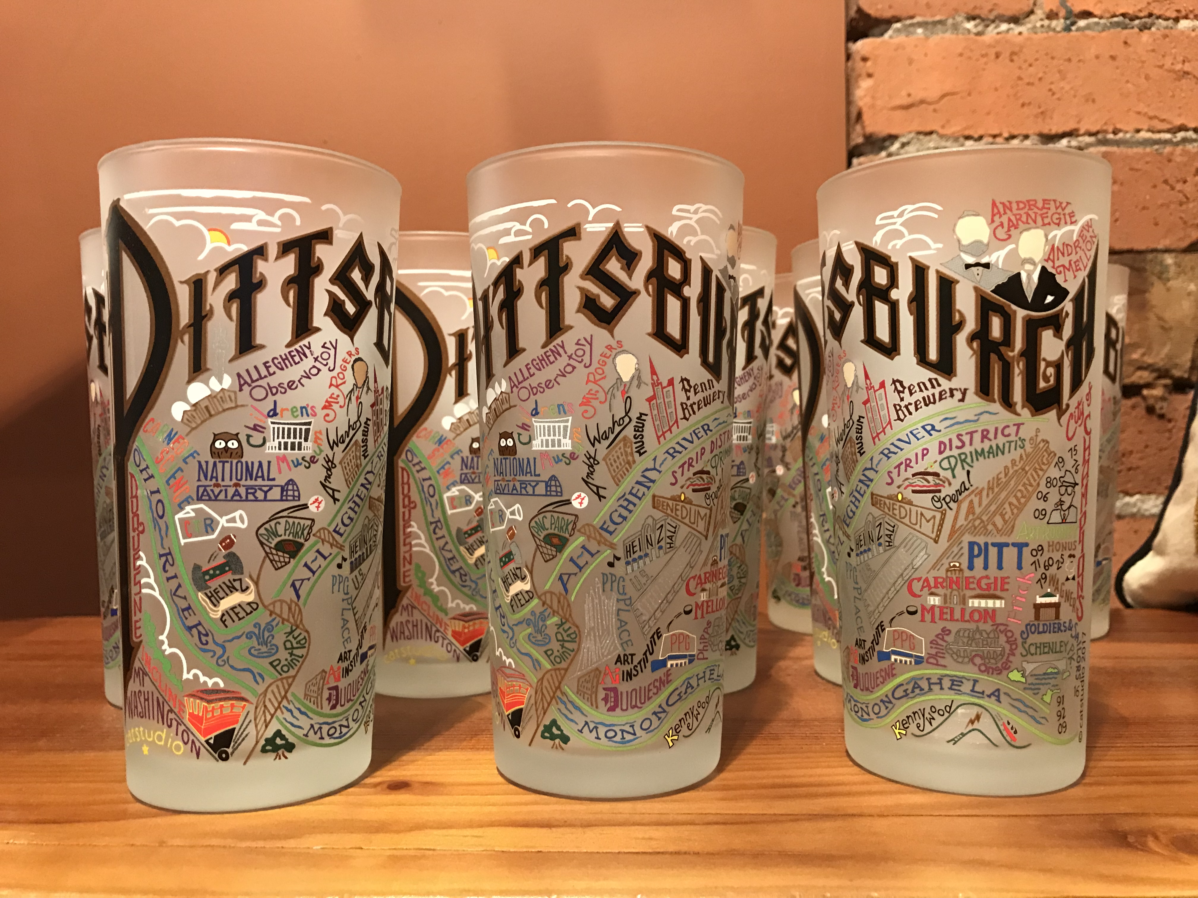 Pittsburgh Frosted Glass | History Center Museum Shop