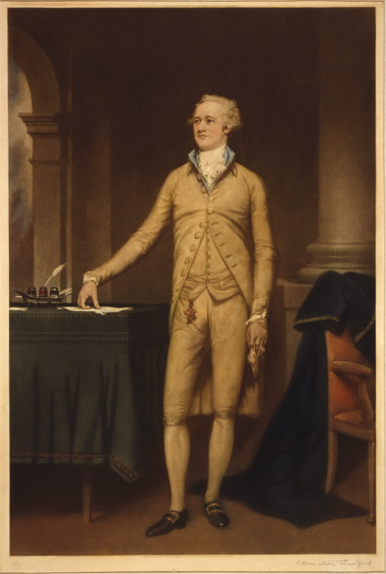 Alexander Hamilton. Courtesy of the Library of Congress.