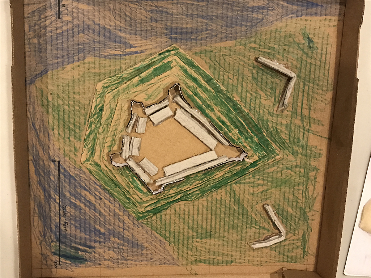 Students designed their own fort at the Point. | Fort Pitt Museum