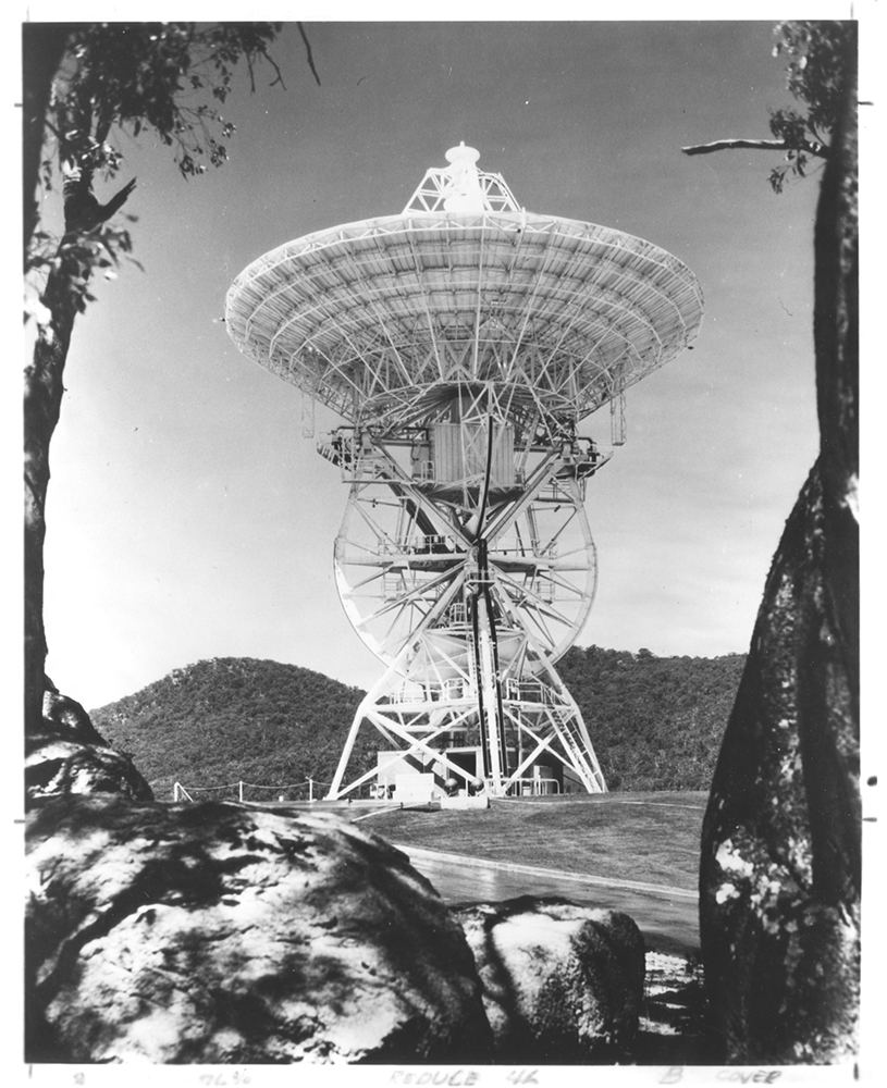 85-foot Antenna Station built by Blaw-Knox Company, c. 1965. 85-foot Antenna Station built by Blaw-Knox Company, c. 1965.
