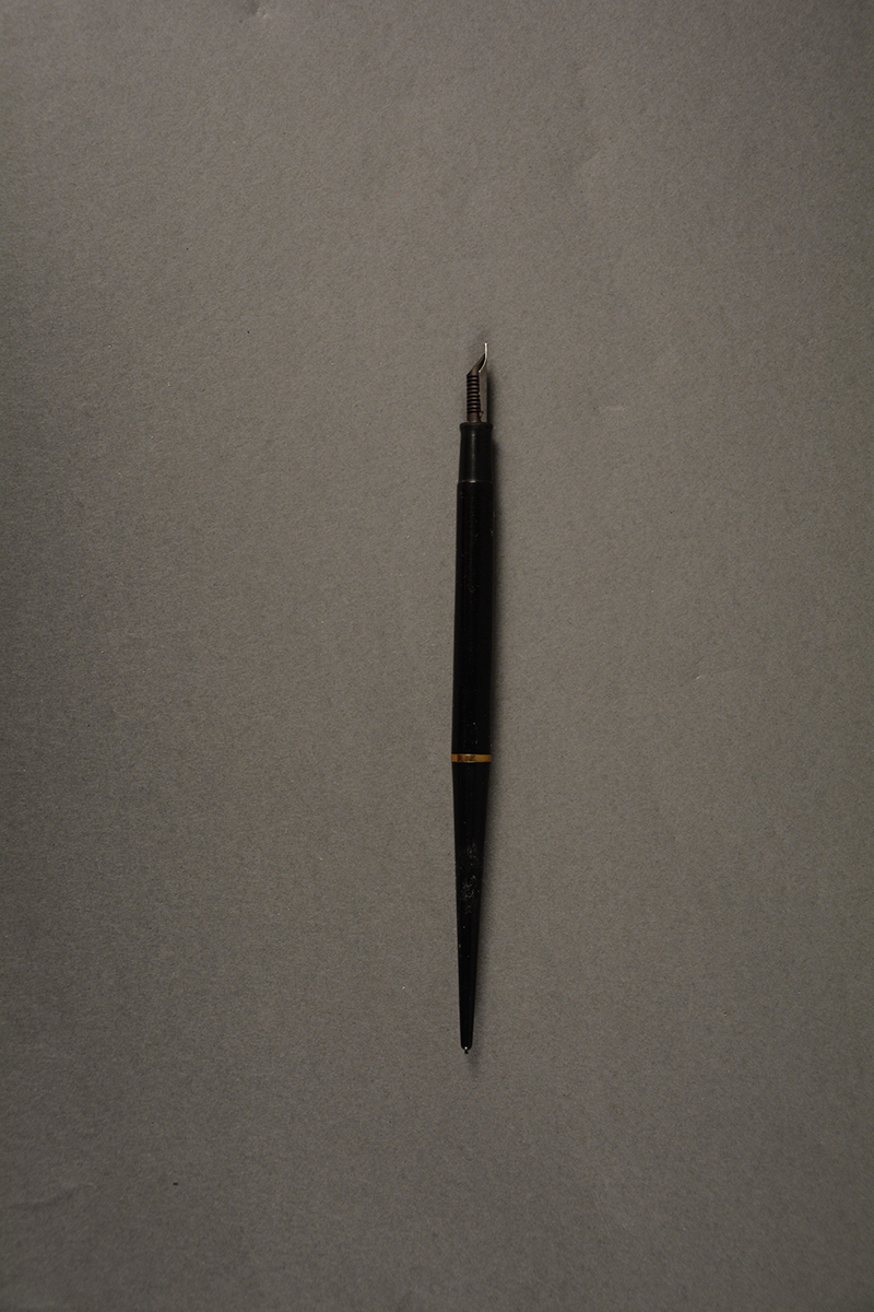 Pen used to sign the Treaty for Peaceful Uses of Outer Space, White House East Room, October 10, 1967.