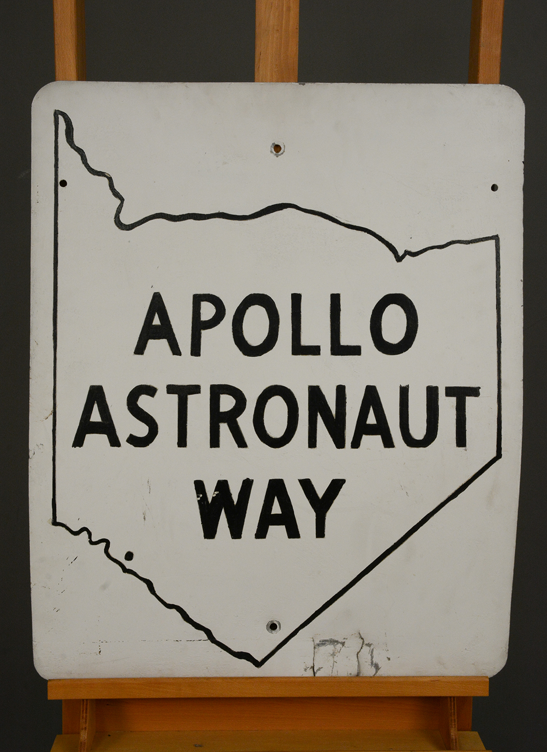 Apollo Astronaut Way road sign, 1970.