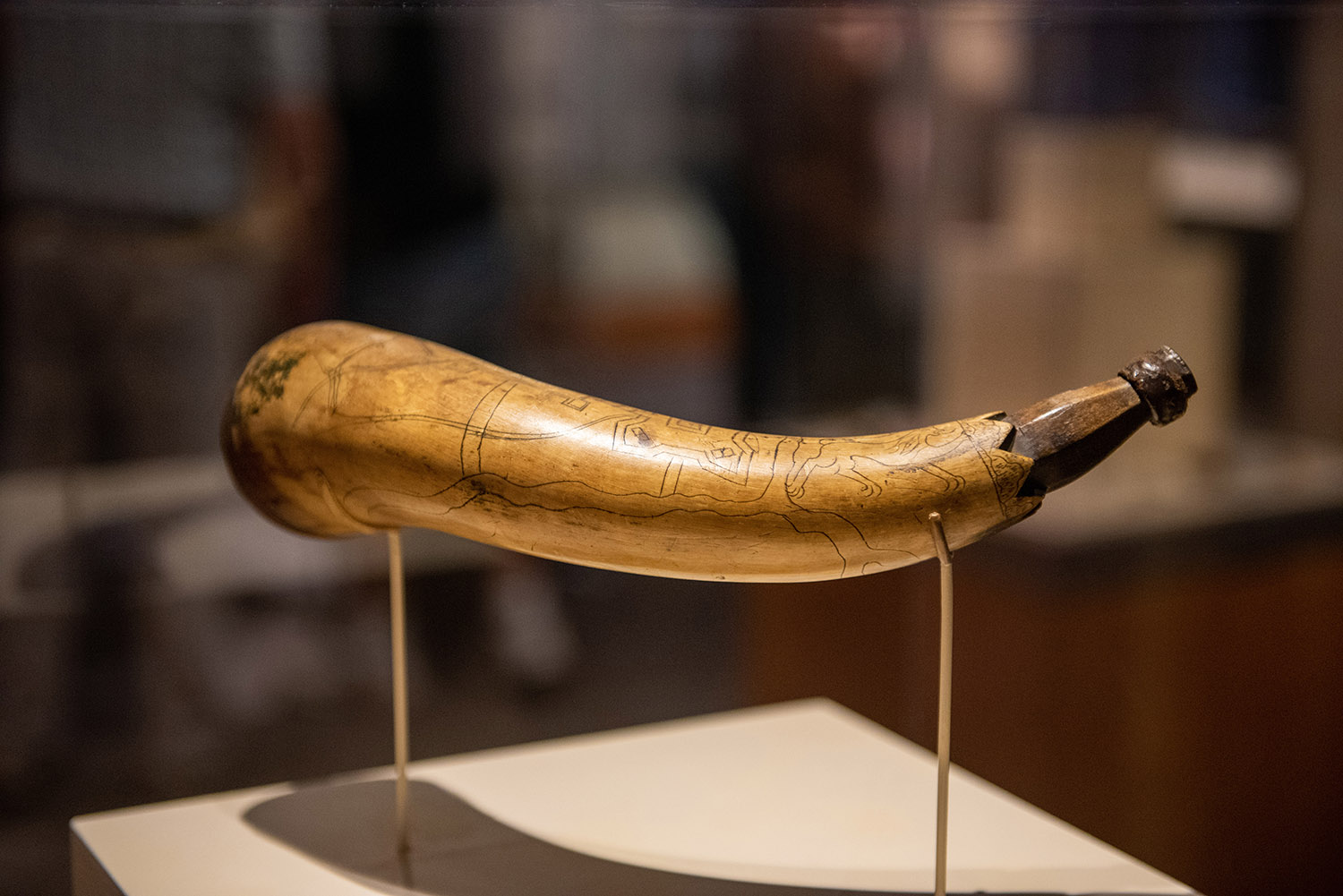 The G. Biler / Fort Duquesne Powder Horn - Heinz History Center