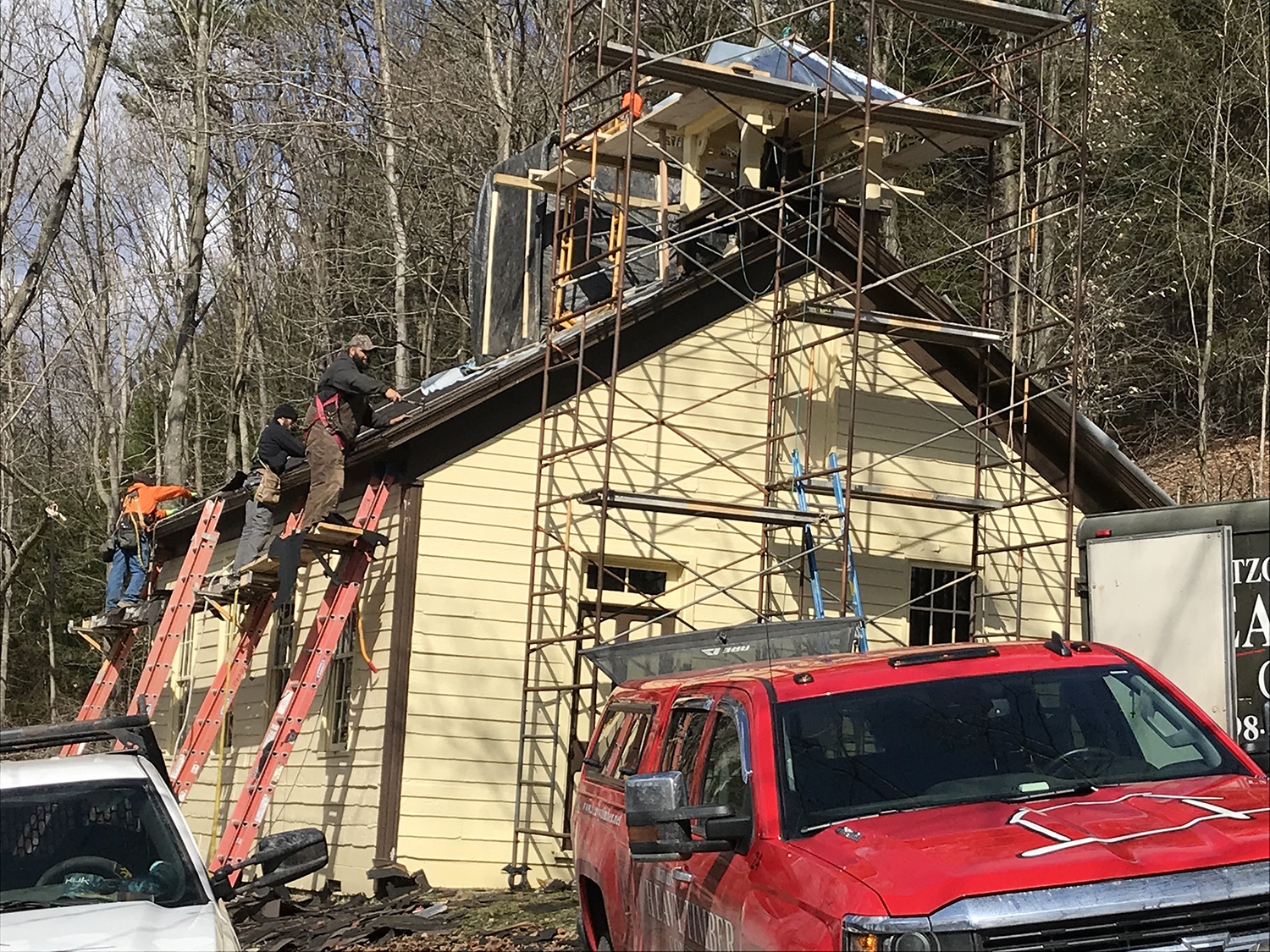 Rehabilitation and maintenance of Meadowcroft historic structures