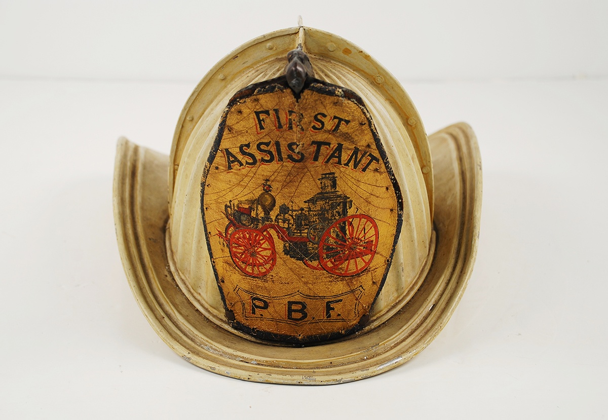 Firefighter’s Helmet, c. 1889