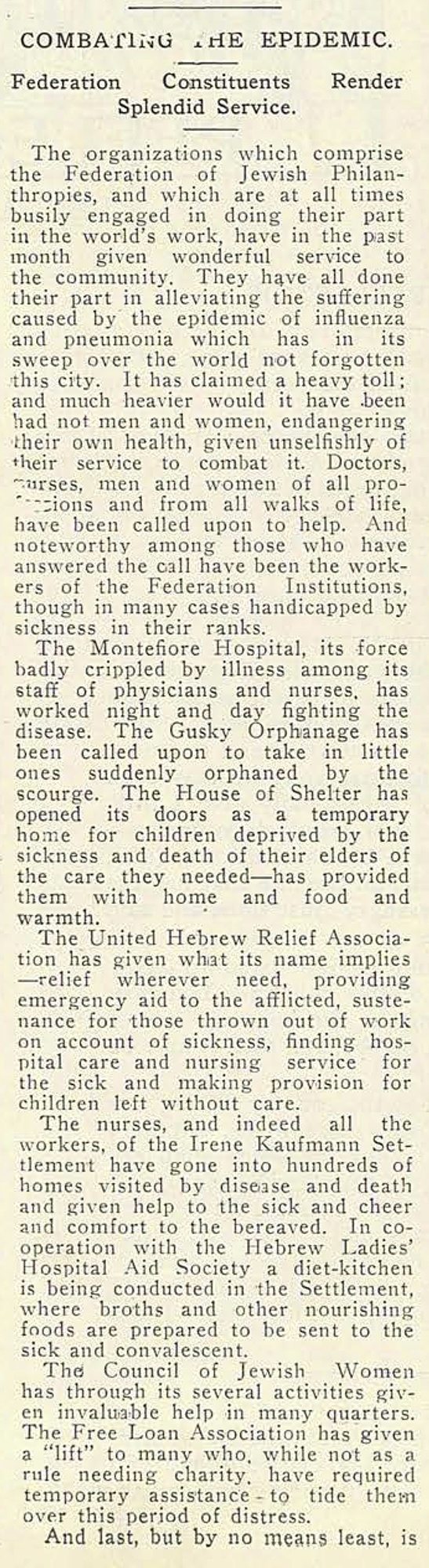 Jewish Criterion, Nov. 8, 1918