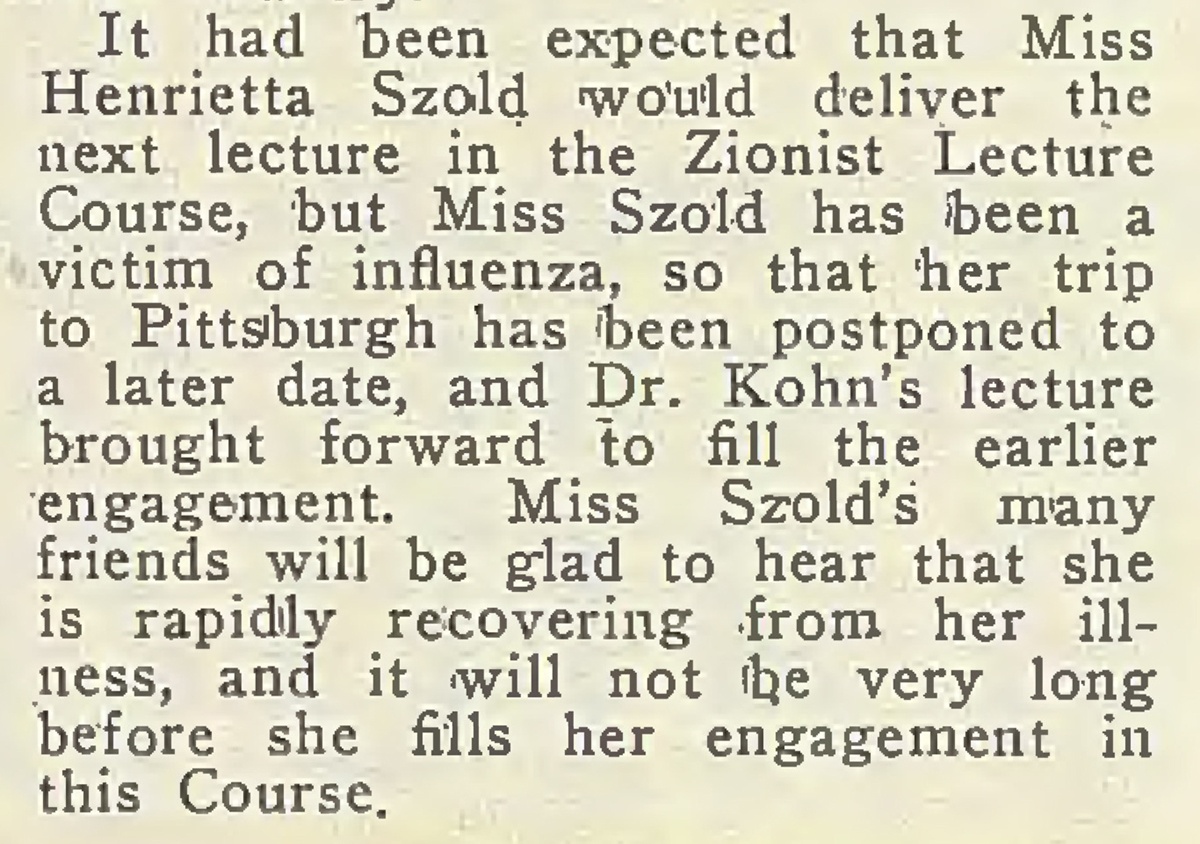 Jewish Criterion, Feb. 14, 1919