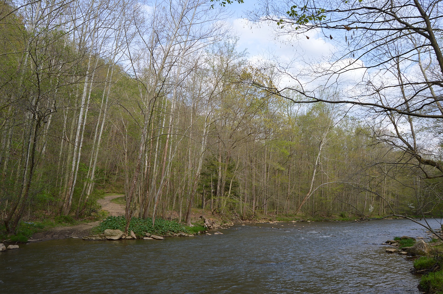 Jacob’s Creek in Western Pennsylvania was the site of a Virginian settlement in the years prior to the American Revolution.