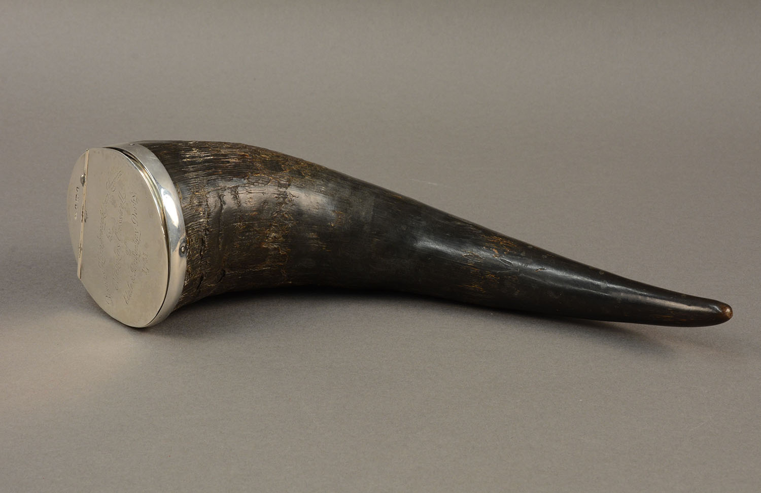 Harvested in the Ohio Country in 1775, this bison horn was carried home by Nicholas Cresswell in 1777. It is on display in the Fort Pitt Museum’s temporary exhibition, Pittsburgh, Virginia, which runs through December 2020.