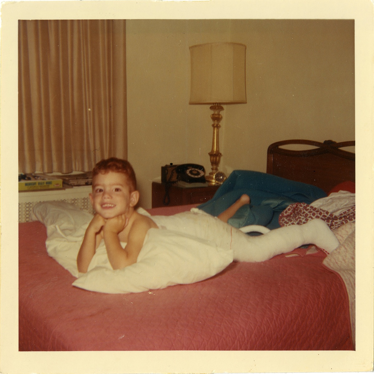Burton Morris in cast, age 3, 1967. Burton Morris Collection.