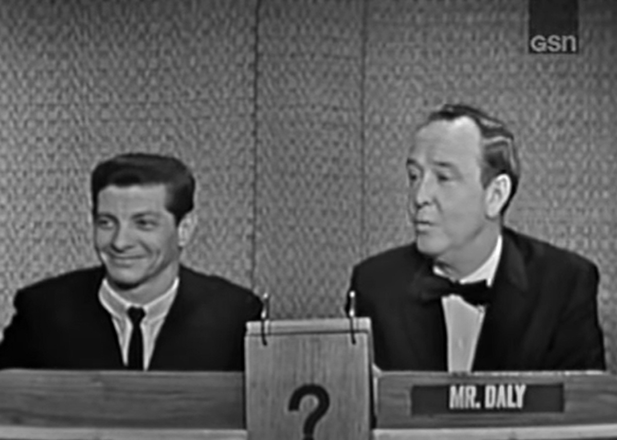 Bill Hartack appearing on the CBS-TV game show “What’s My Line?” May 10, 1964. Hartack won his fourth Kentucky Derby aboard Northern Dancer about a week earlier.