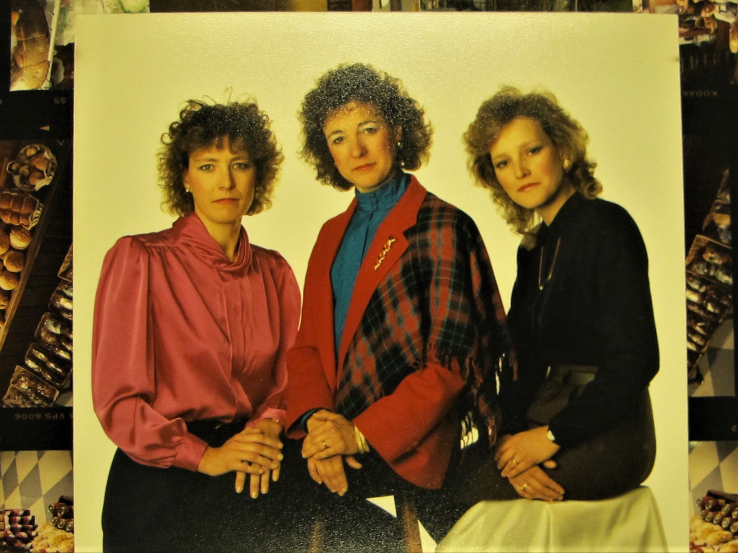 The McGinnis Sisters, Sharon Young, Bonnie Vello, and Noreen Campbell, after taking over the family’s line of food stores in the 1980s.