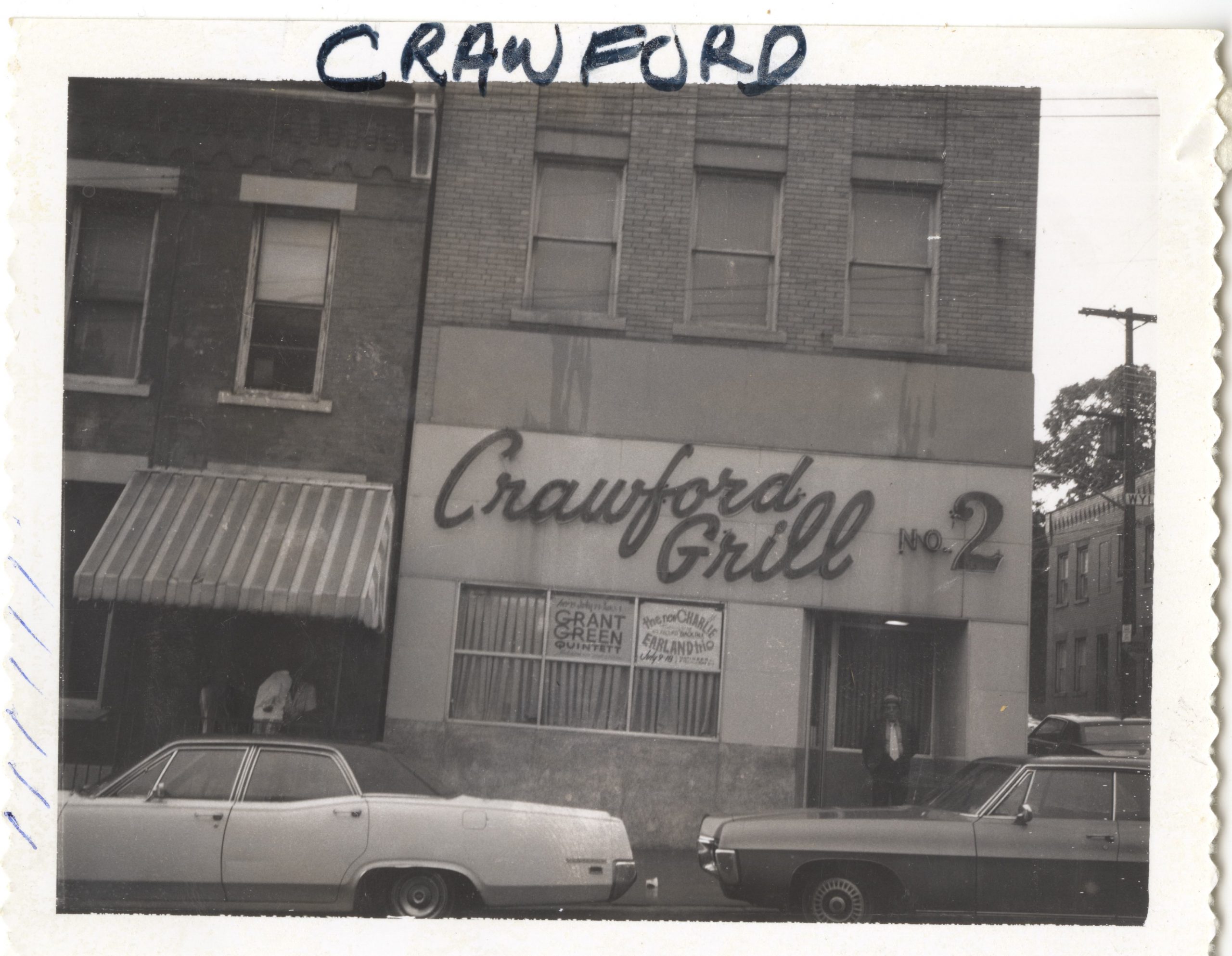 Crawford Grill #2, c. 1975. From the McBride Sign Company Photographs, Detre Library & Archives at the History Center.