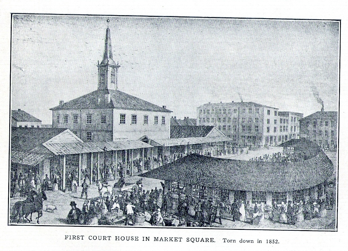 House and public market, built 1794.