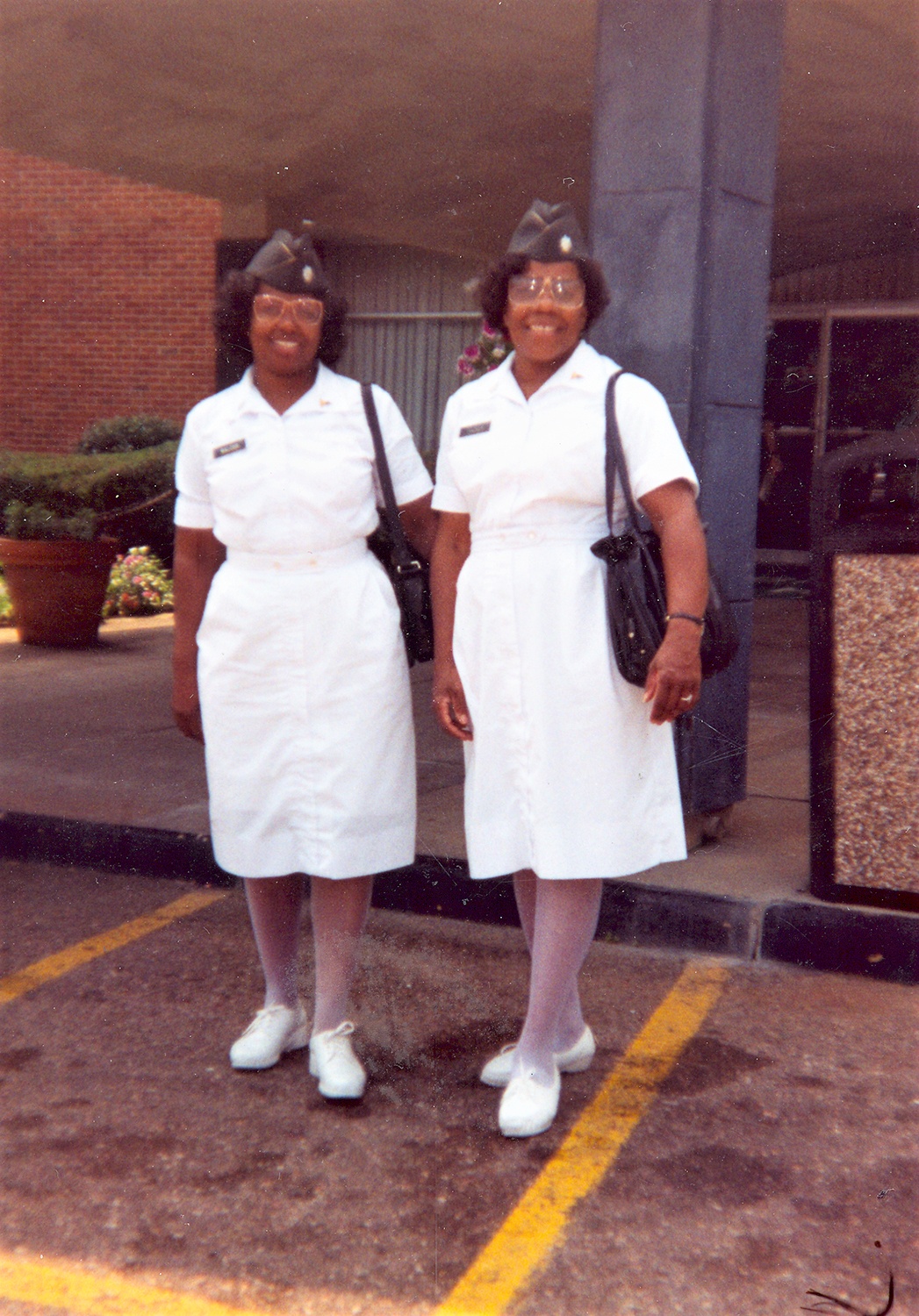 Patricia Tucker and a Colleague at St. Francis Hospital, c. 1991. Courtesy of Patricia Tucker.