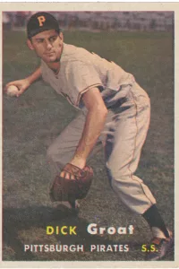 1955 Topps Baseball Dick Hall #126 Pittsburgh Pirates
